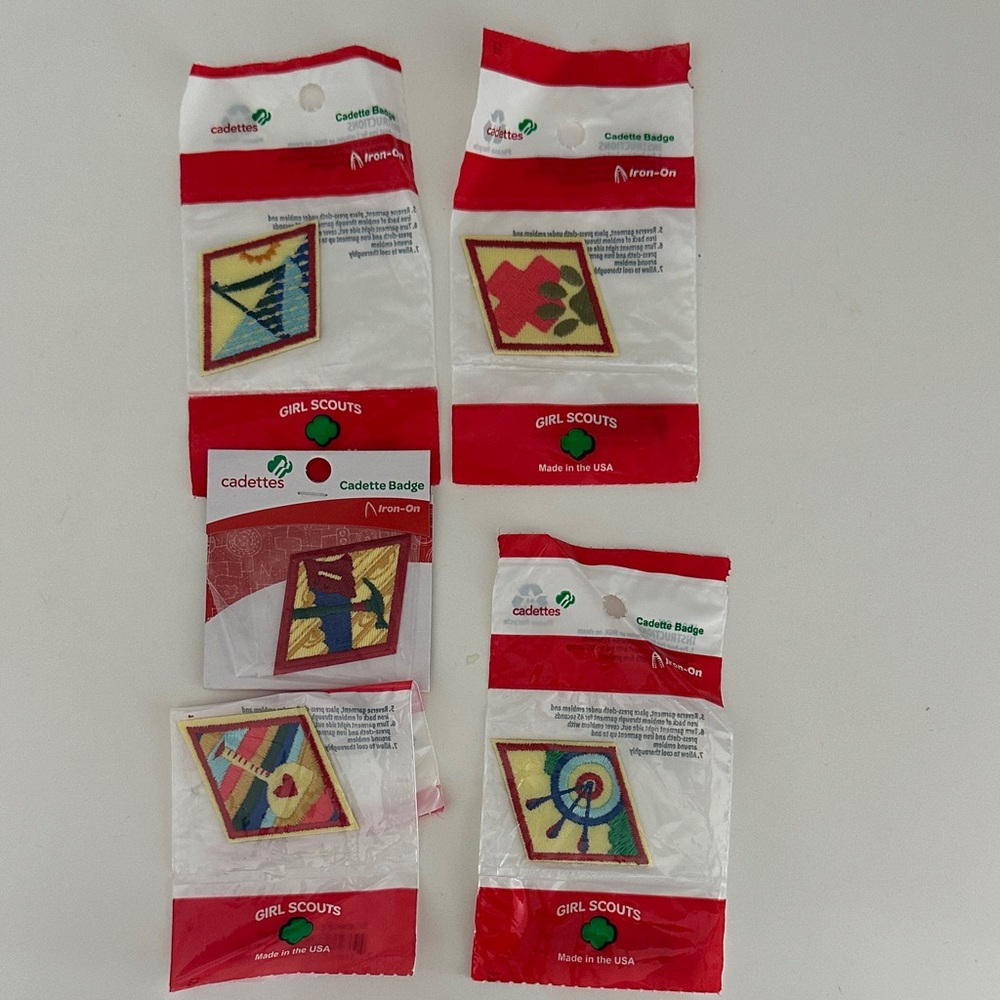 Girl Scouts Cadette Badge Set - Multicolor